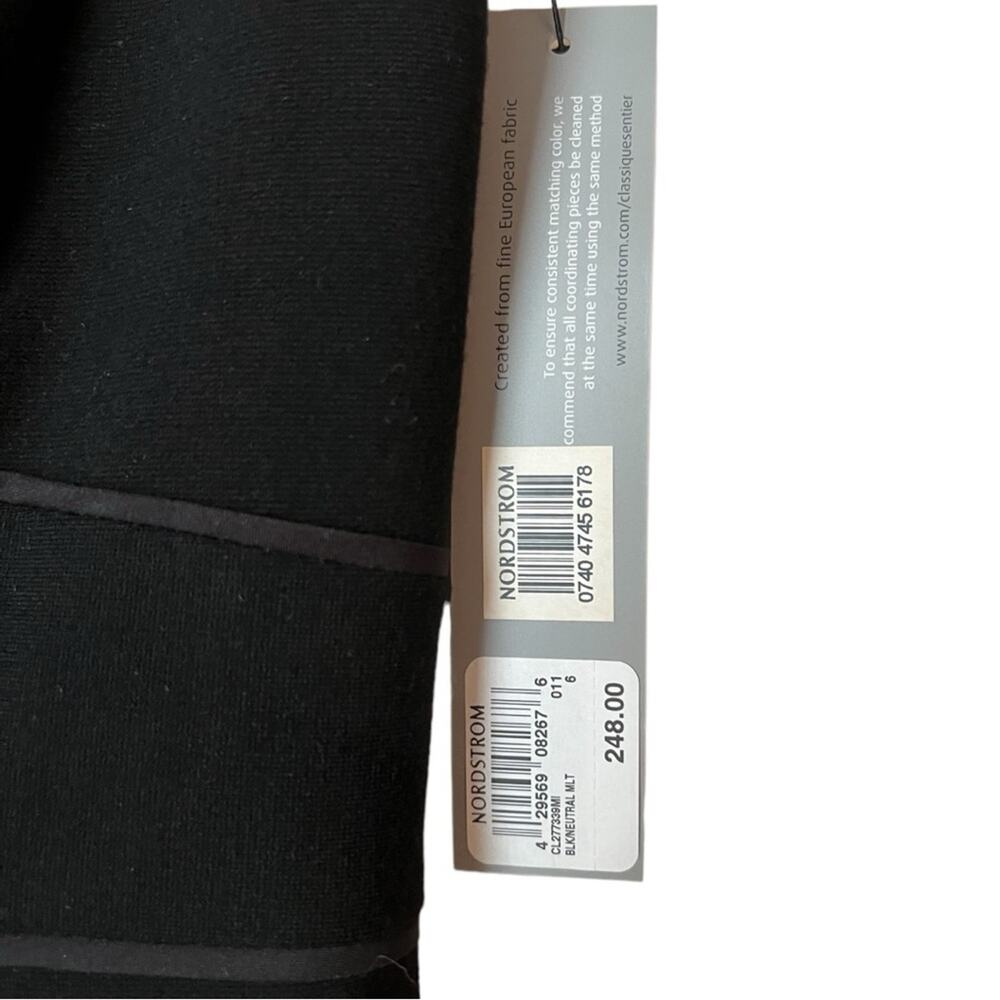 Classiques Entier Women’s Dress Size 6 Black Pencil Skirt NWT - Picture 4 of 6